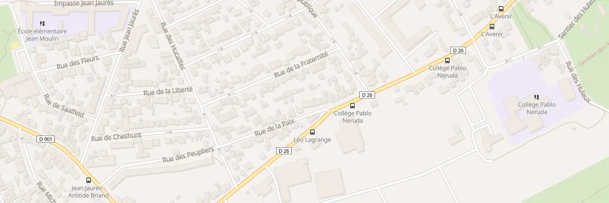 Plan du 27 Rue de la Paix à Stains