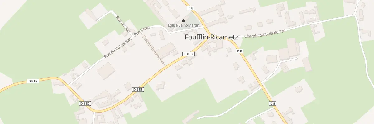 Plan du 12 Rue de Maisnil à Foufflin-Ricametz