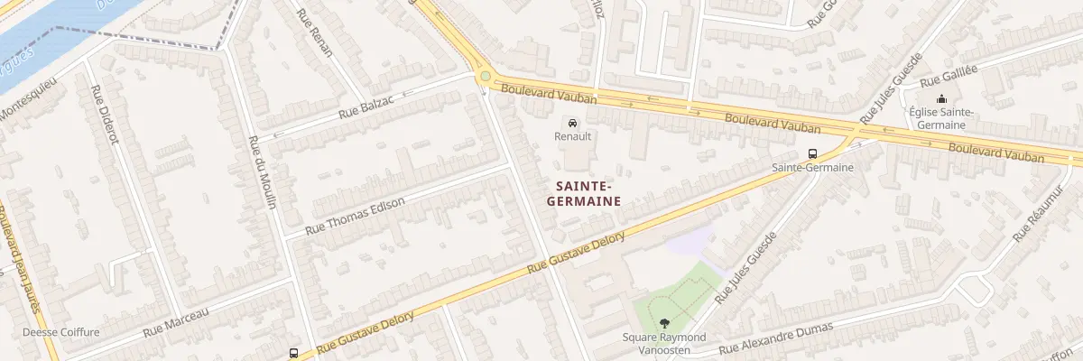 Plan du 80 Rue Arago à Coudekerque-Branche