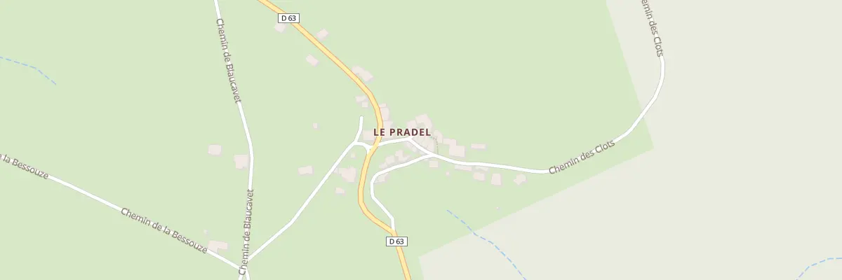 Plan du 57 Che des Clots à Montredon-Labessonnié