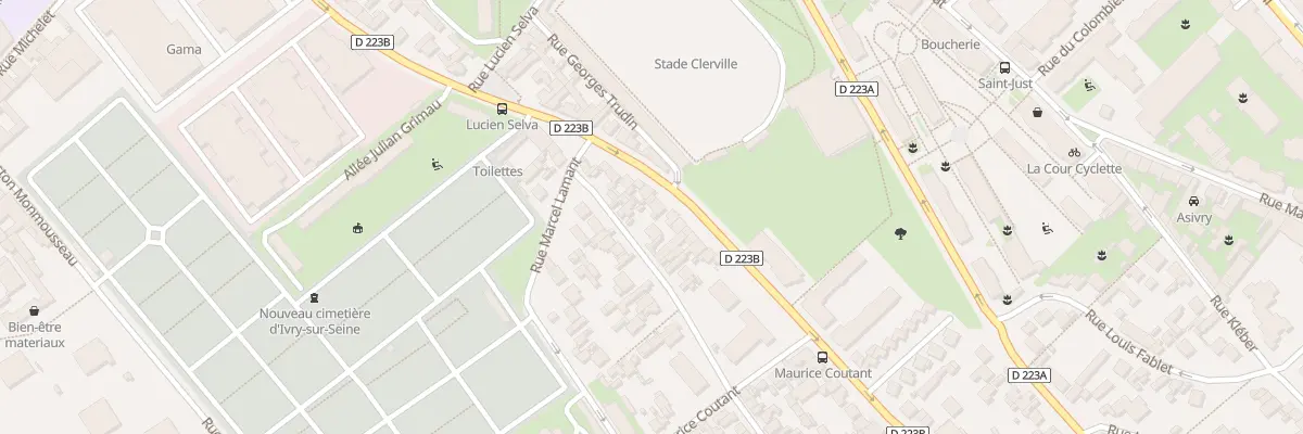 Plan du 164 Rue Marcel Hartmann à Ivry-sur-Seine