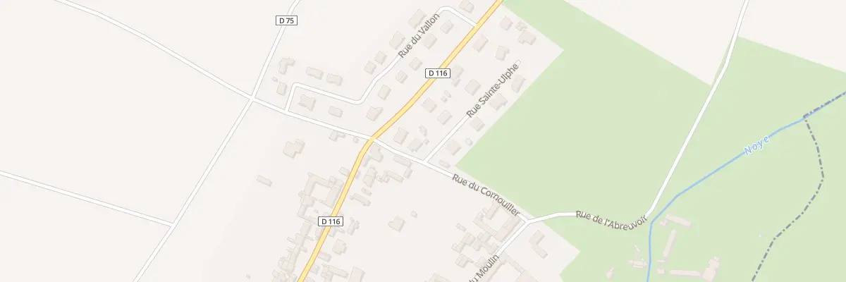 Plan du 10 Rue Ulphe à Cottenchy