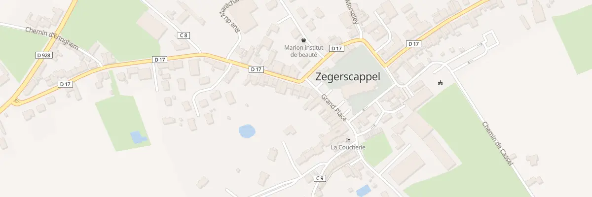 Plan du 2 Grand Place à Zegerscappel