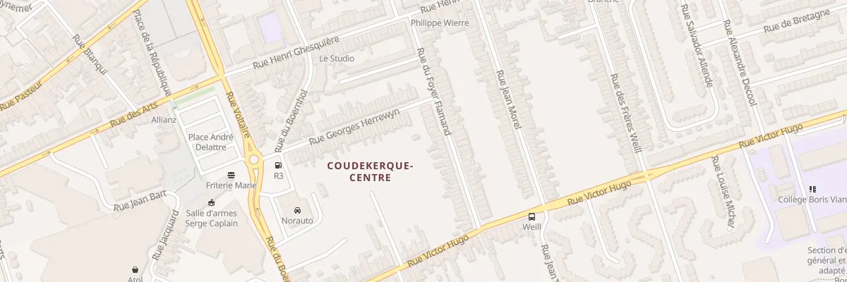 Plan du 42 Rue du Foyer Flamand à Coudekerque-Branche