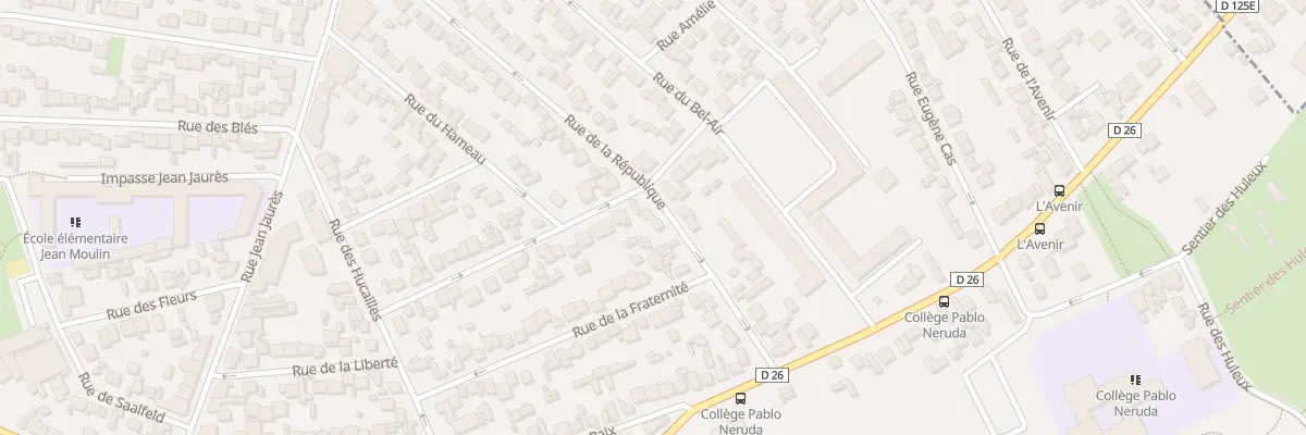 Plan du 17 Rue de la République à Stains