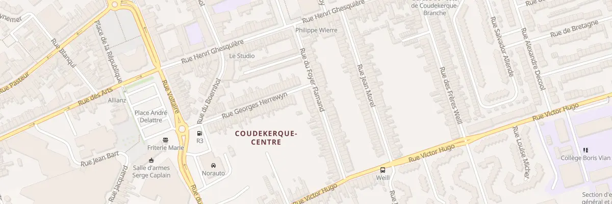 Plan du 36 Rue du Foyer Flamand à Coudekerque-Branche