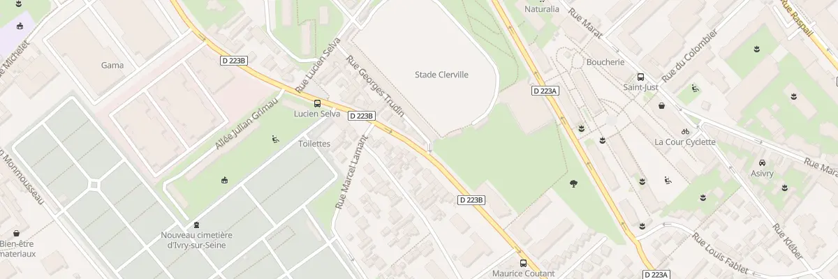 Plan du 153 Rue Marcel Hartmann à Ivry-sur-Seine