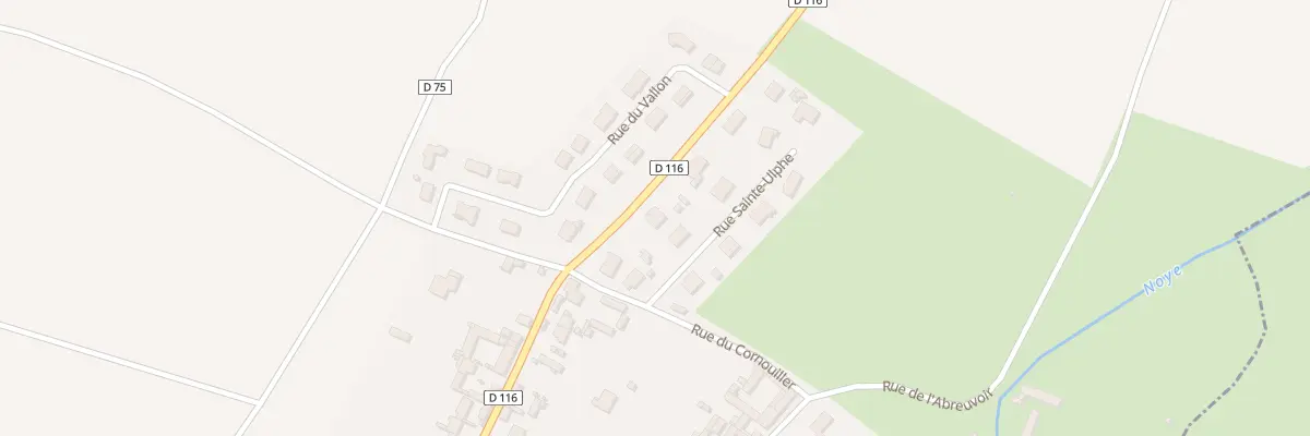 Plan du 14 Rue du Paraclet à Cottenchy