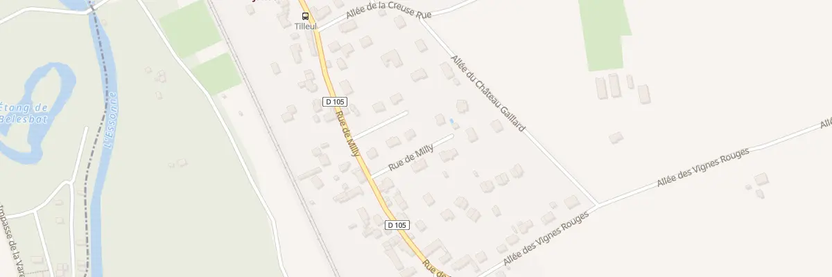 Plan du 53E Rue de Milly à Boutigny-sur-Essonne