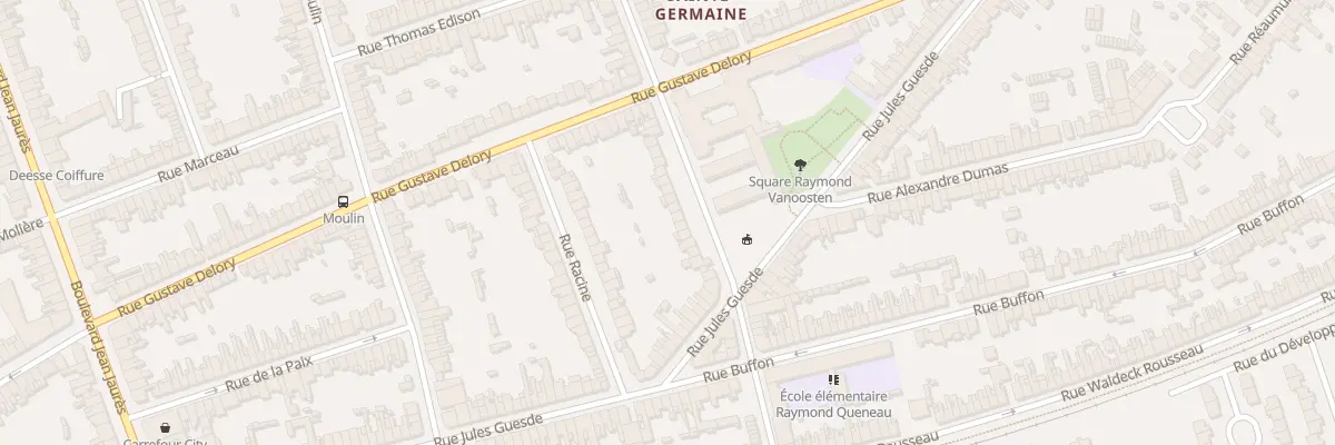 Plan du 17 Rue Arago à Coudekerque-Branche
