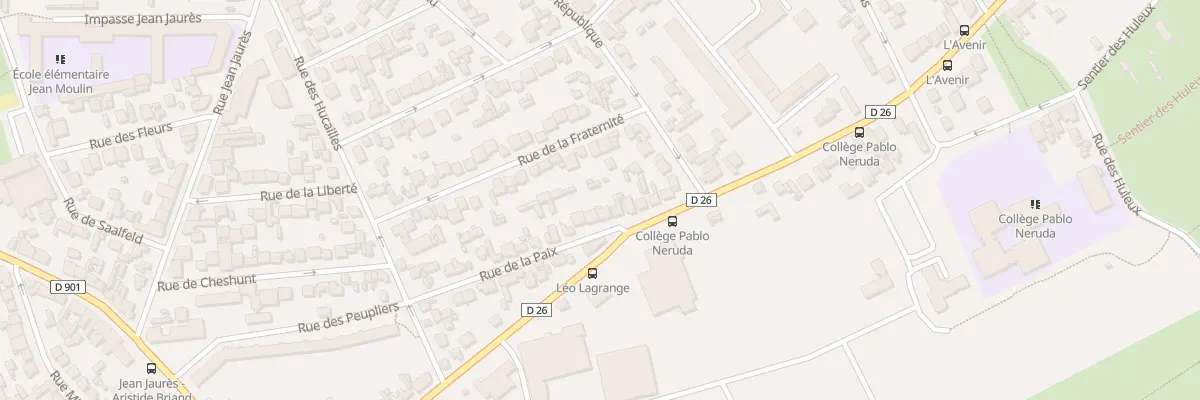 Plan du 31 Rue de la Paix à Stains