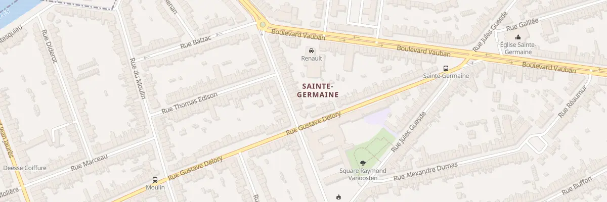 Plan du 70 Rue Arago à Coudekerque-Branche