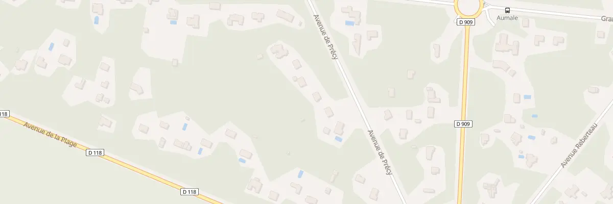 Plan du 9 Av de Precy à Lamorlaye