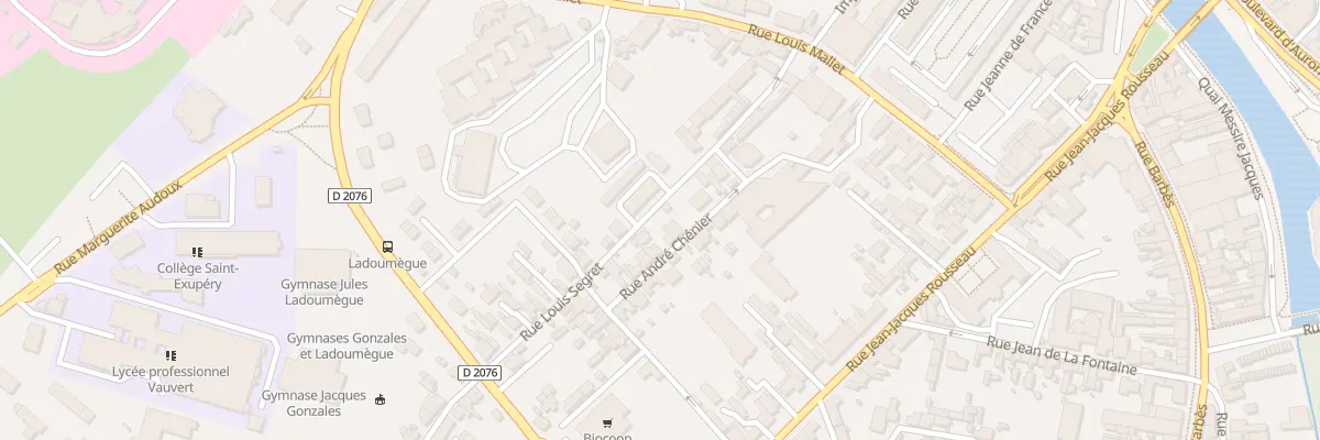Plan du 17 Rue Louis Segret à Bourges