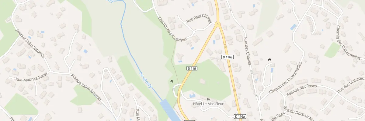 Plan du 2 Che des Ascarines à Vernet-les-Bains