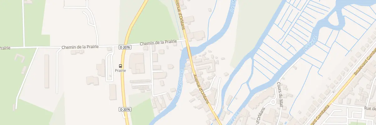 Plan du 33 Av d’Orléans à Bourges