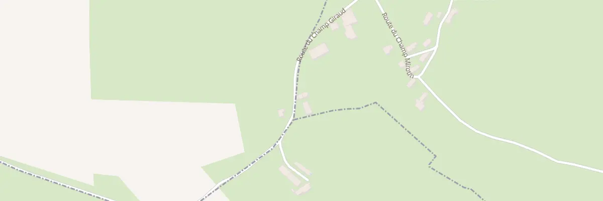 Plan du 220B Rte du Champ Giraud à Nozières
