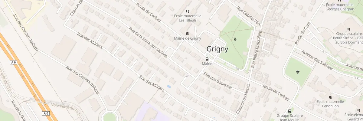 Plan du 33 Rue de la Mare aux Moines à Grigny