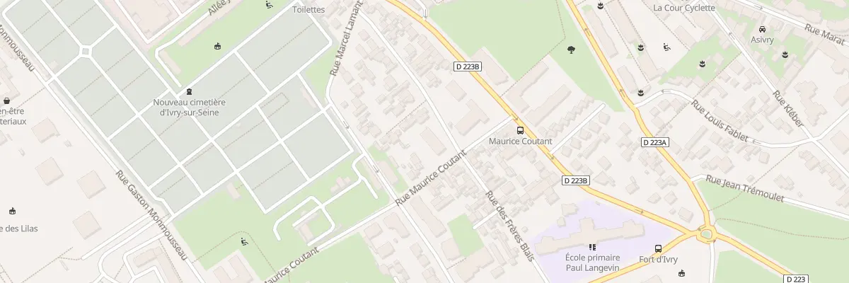 Plan du 22 Rue des Freres Blais à Ivry-sur-Seine