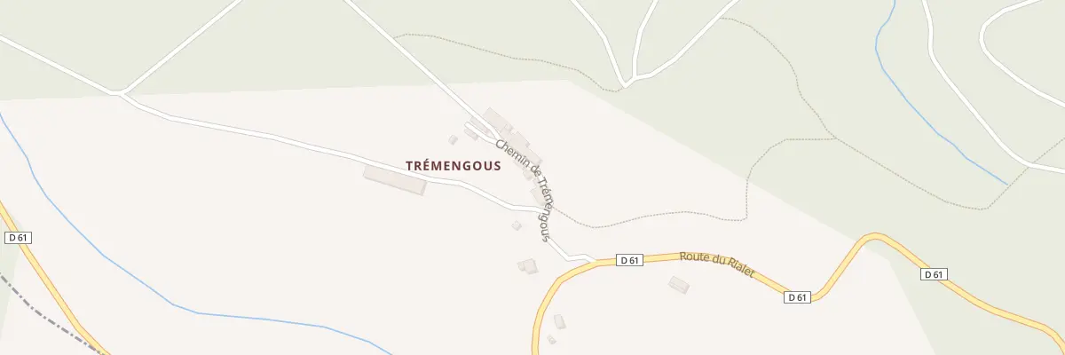 Plan du 6 Che de Trémengous à Boissezon