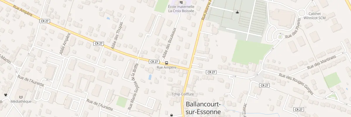 Plan du 4 Rue Ampère à Ballancourt-sur-Essonne