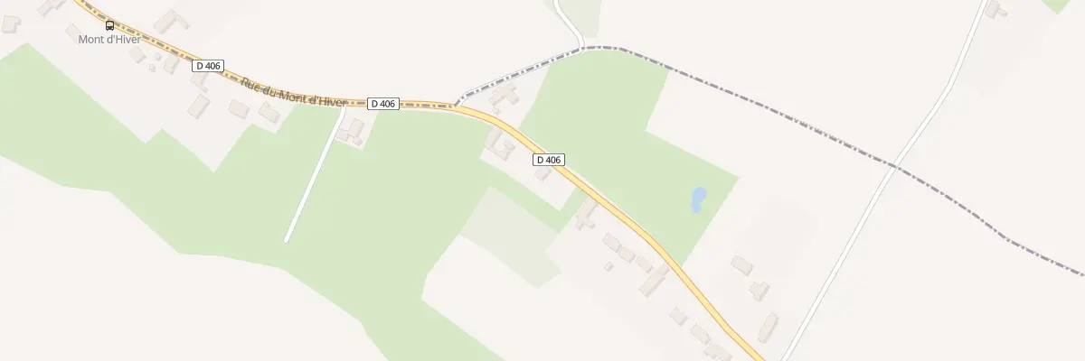 Plan du 1095 Rue du Mont d’Hiver à Blaringhem