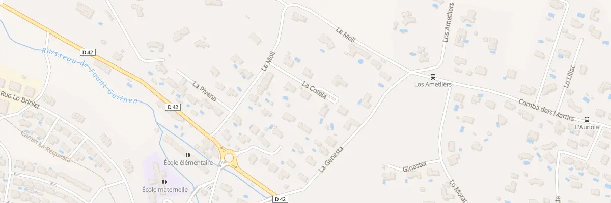 Plan du 4 Rue la Cotela à Palaja