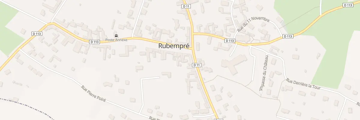 Plan du 1 Rue Richard Vilbert à Rubempré