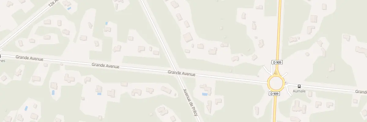 Plan du 35 Av Grande Avenue à Lamorlaye