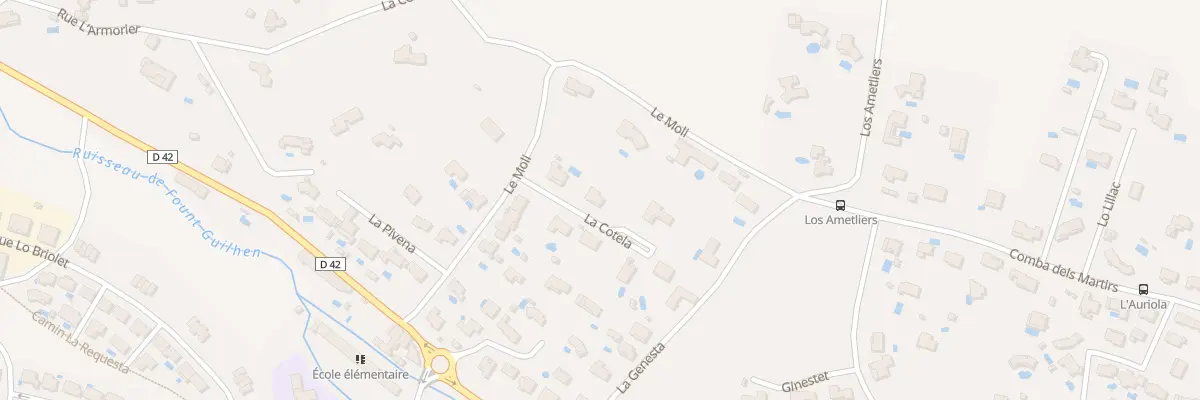 Plan du 3 Rue la Cotela à Palaja