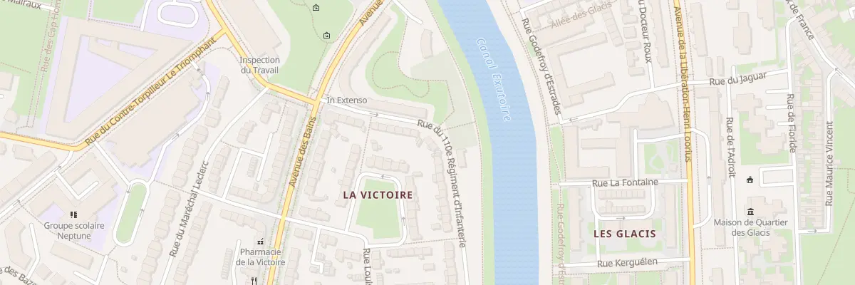 Plan du 22 Rue du Cent Dixieme Ri à Dunkerque