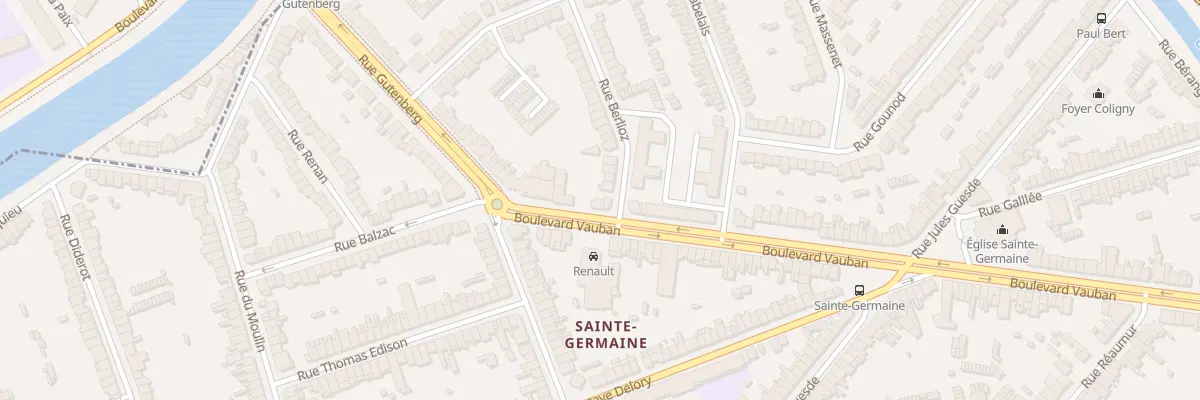 Plan du 178 Bd Vauban à Coudekerque-Branche