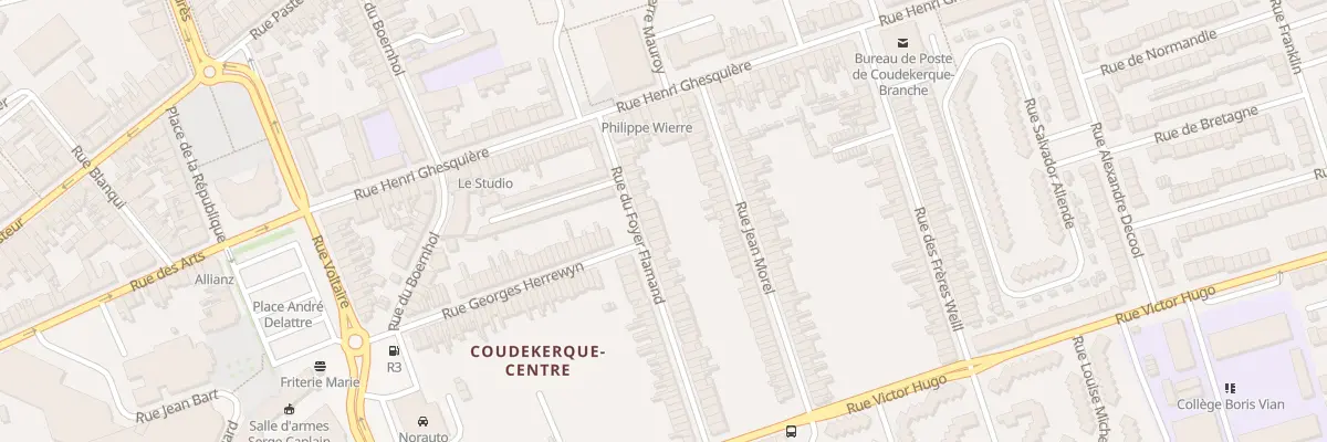 Plan du 23 Rue du Foyer Flamand à Coudekerque-Branche