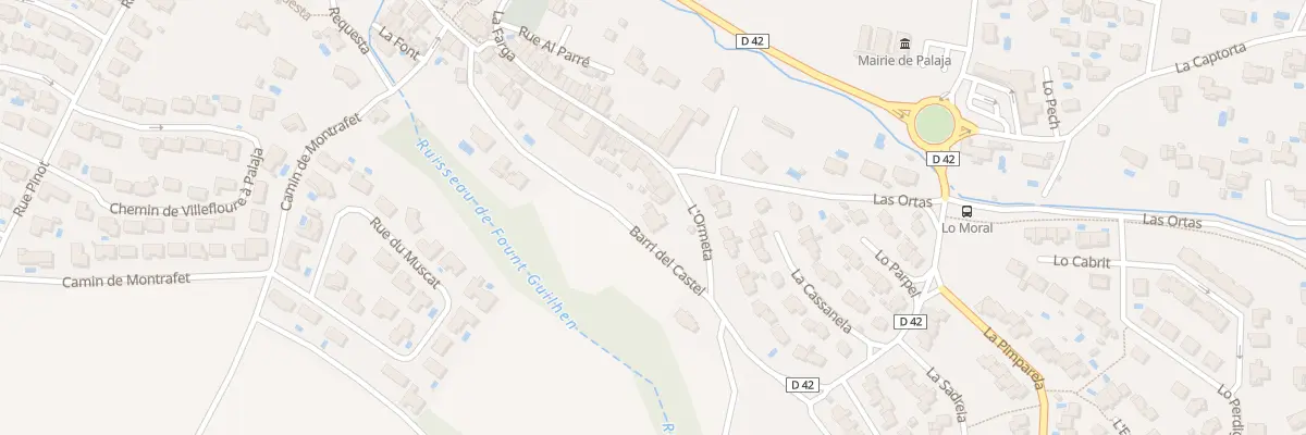 Plan du 5014 Rue l’Ormeta à Palaja