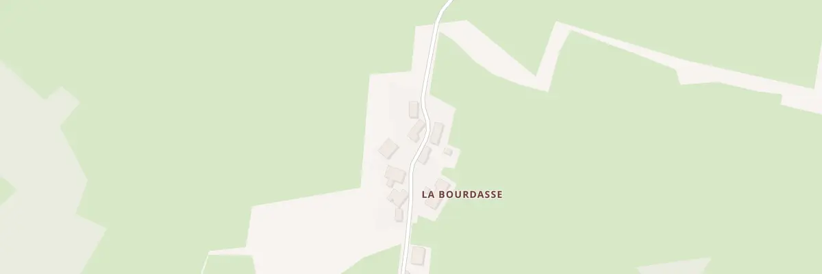 Plan du 2 La Bourdasse à Saint-Merd-la-Breuille