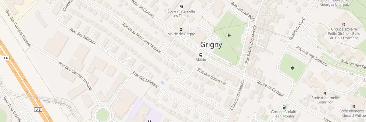 Plan du 35 Rue de la Mare aux Moines à Grigny