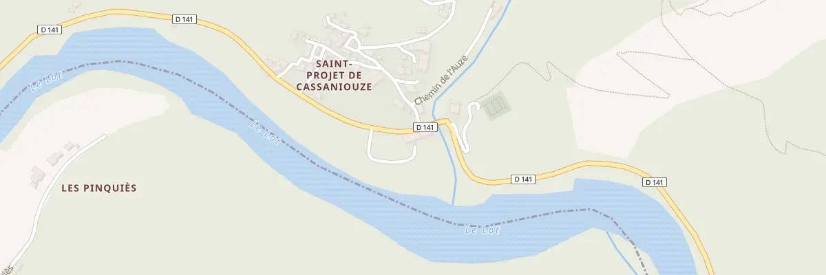 Plan du 3 Rue d’Olt à Cassaniouze