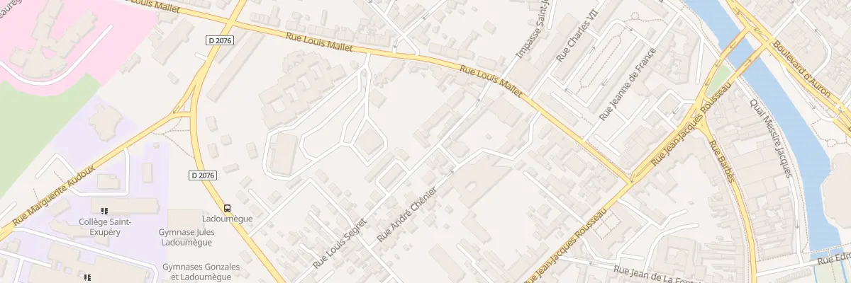 Plan du 6 Rue Louis Segret à Bourges