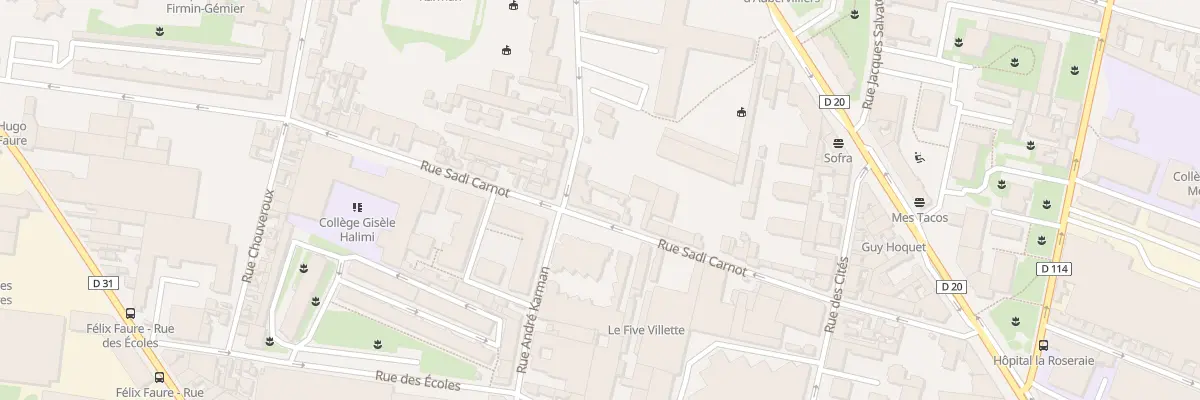 Plan du 88 Rue André Karman à Aubervilliers