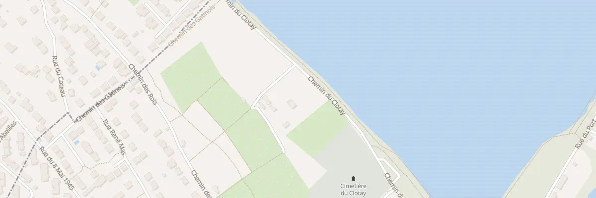 Plan du 19 Che du Clotay à Grigny