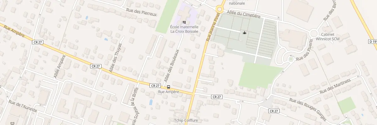 Plan du 7 Rue Jeanne Pinet à Ballancourt-sur-Essonne