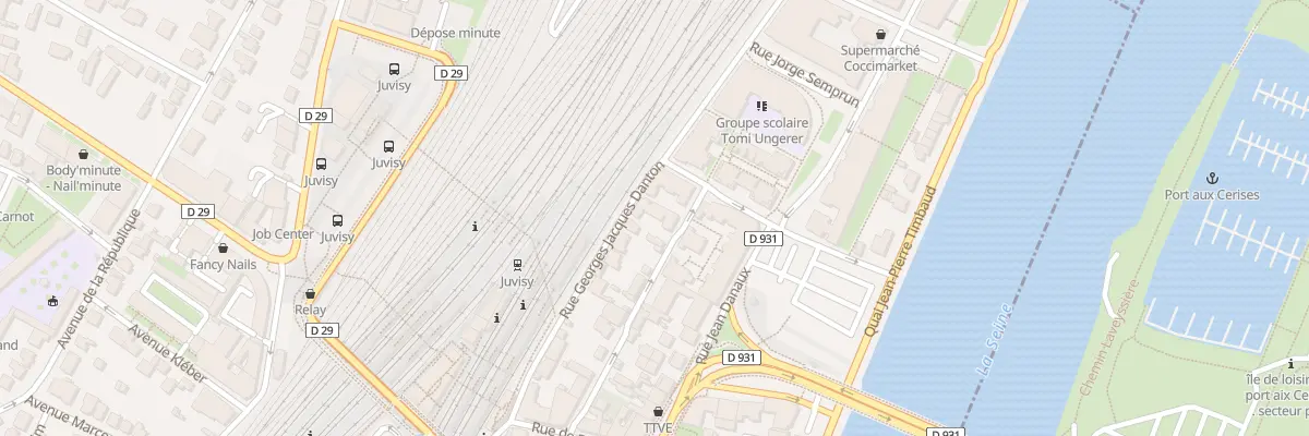 Plan du 17 Rue George Sand à Juvisy-sur-Orge