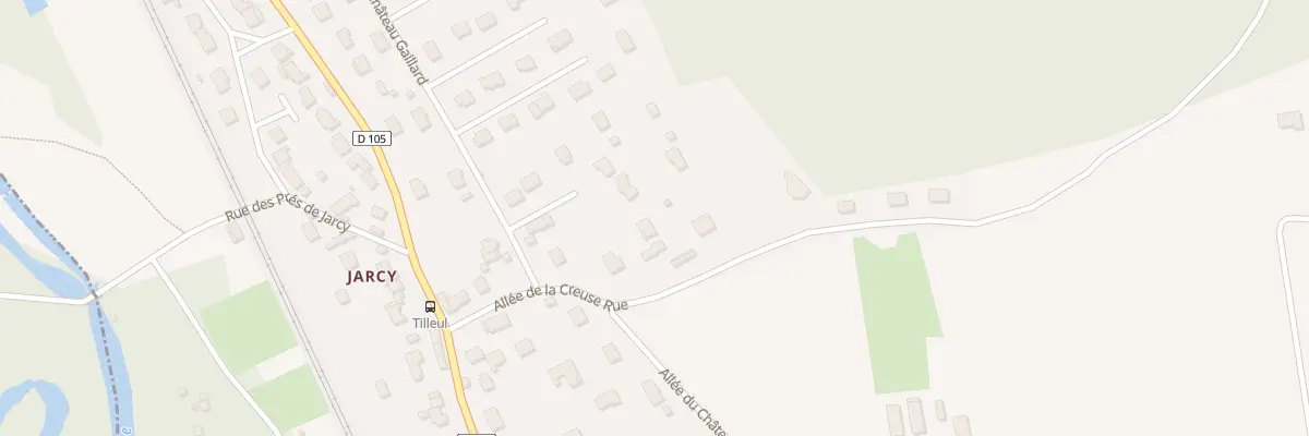 Plan du 11 All de la Creuse Rue à Boutigny-sur-Essonne