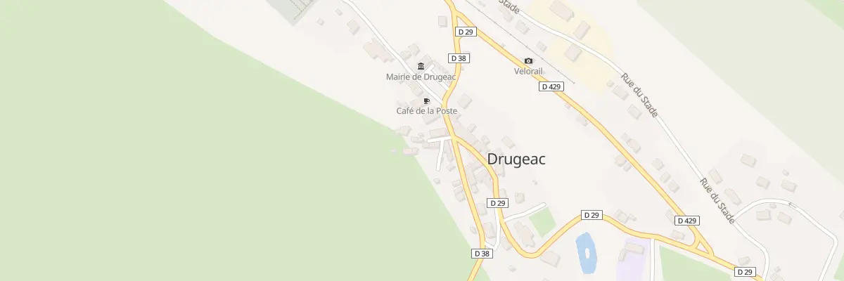 Plan du 5159 Le Bourg à Drugeac