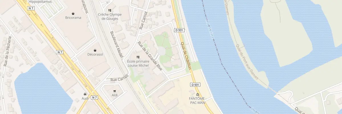 Plan du 9 Rue Grande Rive à Viry-Châtillon