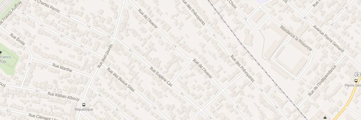 Plan du 65 Rue de l’Avenir à Stains