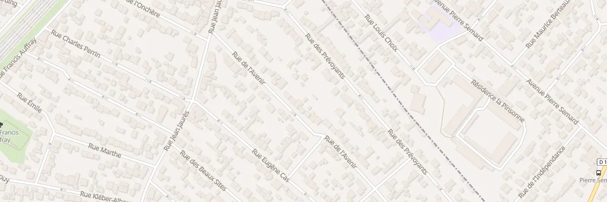 Plan du 70 Rue de l’Avenir à Stains