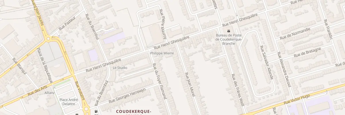 Plan du 7 Rue du Foyer Flamand à Coudekerque-Branche