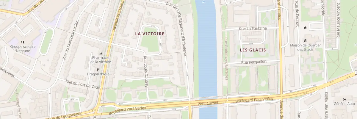 Plan du 46 Rue du Cent Dixieme Ri à Dunkerque