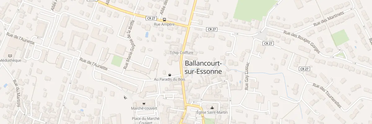 Plan du 19B Rue du Général de Gaulle à Ballancourt-sur-Essonne